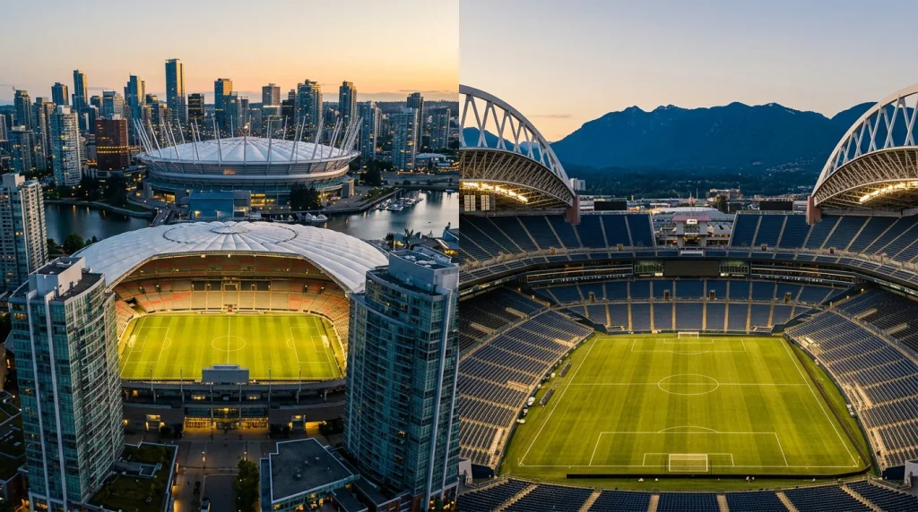 BC Place Vancouver and Lumen Field Seattle, the Socceroos World Cup 2026 Group D venues